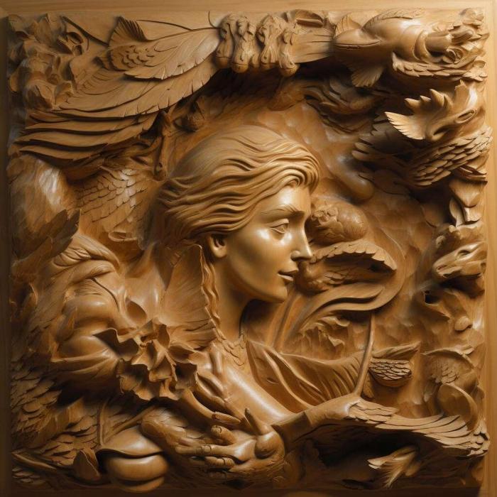 نموذج ثلاثي الأبعاد لآلة CNC 3D Art 